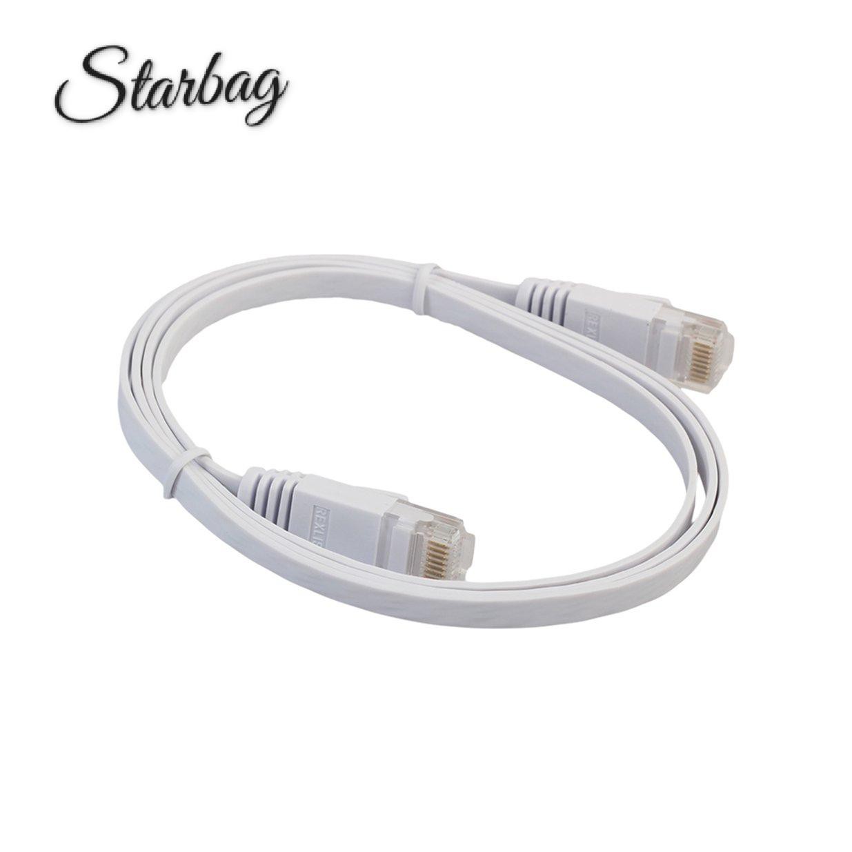 Cáp phẳng kết nối mạng Ethernet CAT6e tốc độ cao dùng cho văn phòng/tại nhà | BigBuy360 - bigbuy360.vn