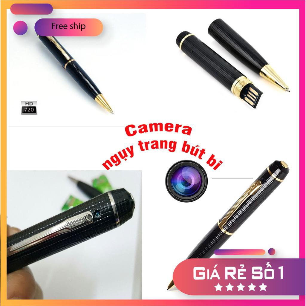 [SIÊU RẺ]  CAMERA CÀI TÚI ÁO DẠNG BÚT BI