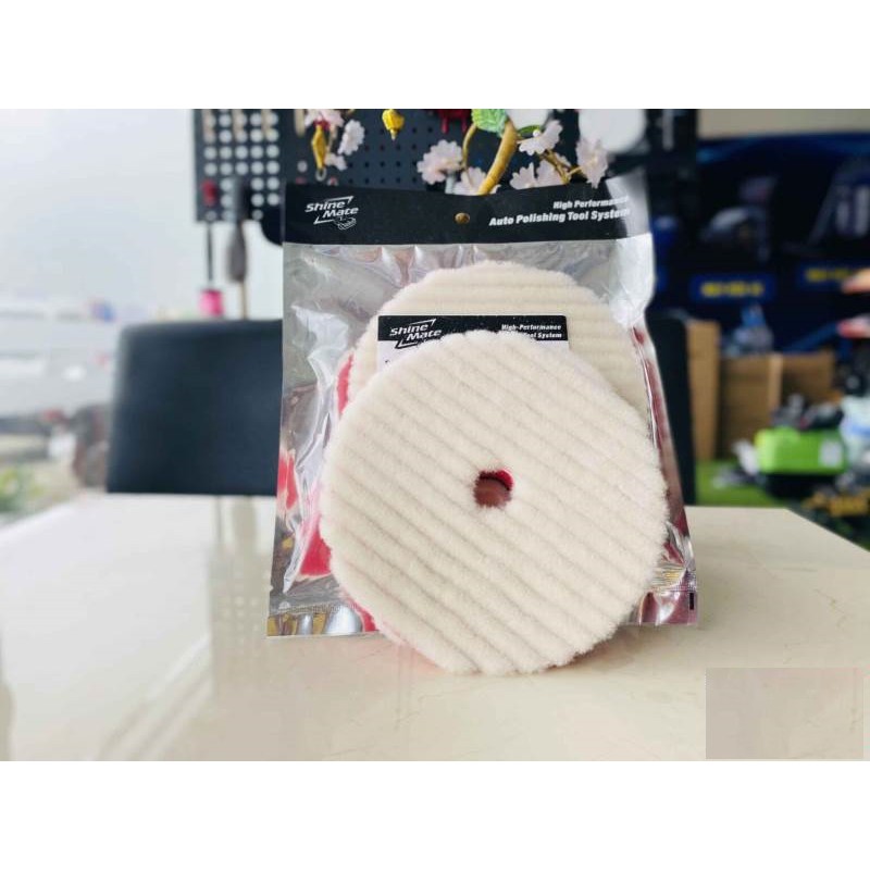 Phớt đánh bóng lông cừu 5" - lông ngắn loại tốt