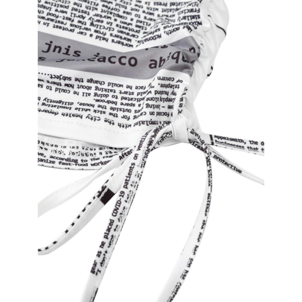 Đầm Sát Nách Phối Dây Rút Thời Trang Mùa Hè Cho Nữ