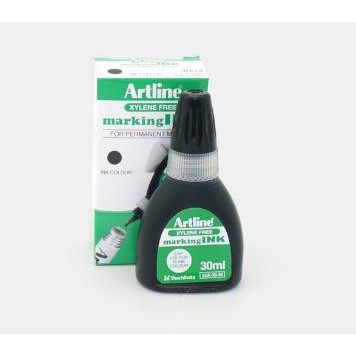 Mực Dầu Không Phai Đóng lên bao bì, nilon,... Artline ESK-20-30 Marking Ink, 30ml