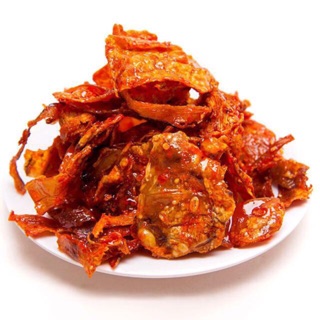 Combo 5 món: Mực rim me, Mực Sa tế, Ghẹ ram, Mực ống xé, 4 Gói Snack rong biển Thái Lan