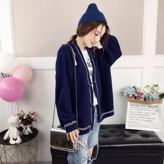 Cardigan len 3 khuy