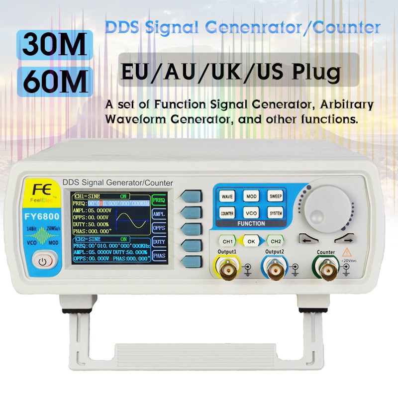 Máy hiện sóng FY6800 DDS chất lượng cao kèm bộ phụ kiện đi kèm