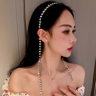 Bờm tóc đính đá size to siêu dài - Đá siêu sáng mã GD-91