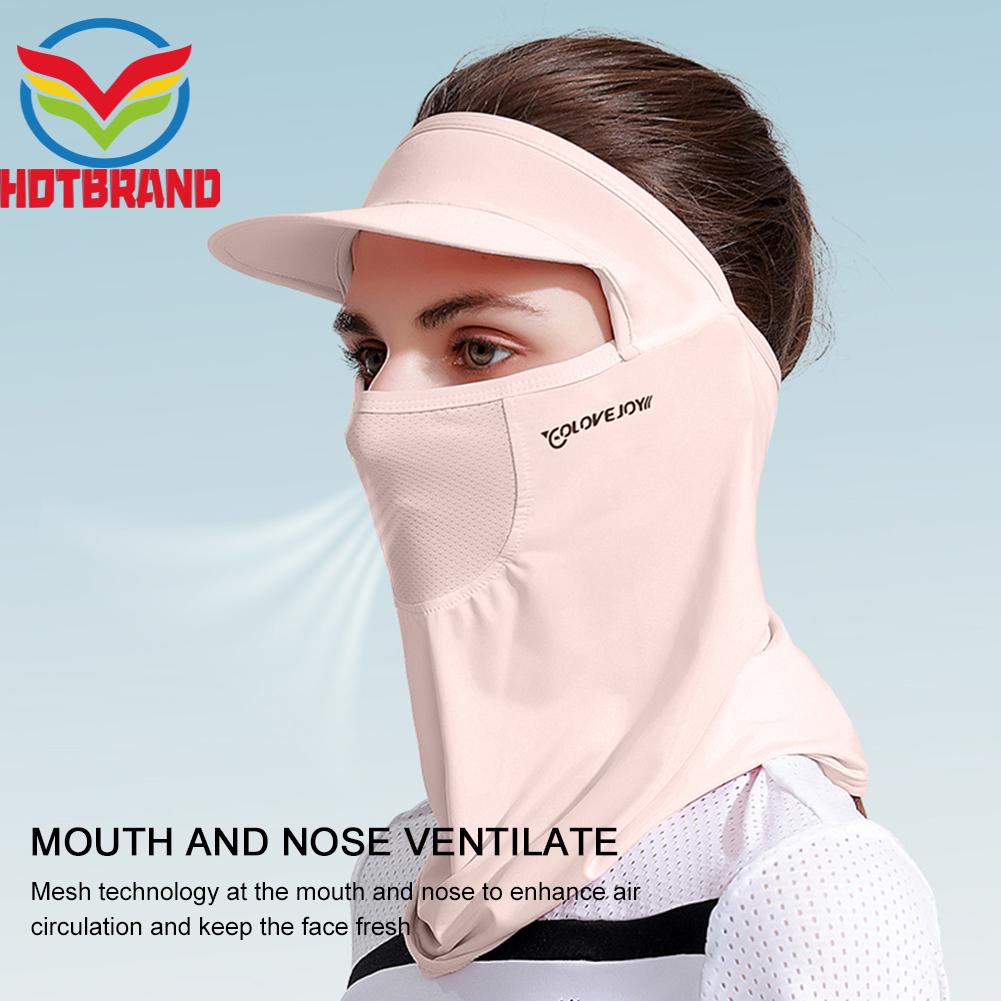 Khẩu Trang Chống Nắng Bảo Vệ Mặt Và Cổ UPF 50+