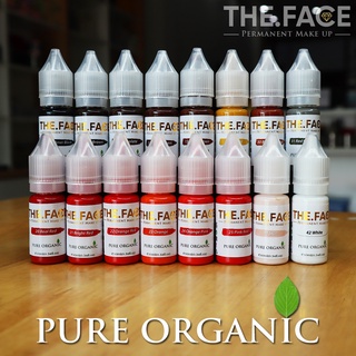 MỰC LÔNG MÀY hữu cơ THE.FACE (Công thức từ Đức) - Siêu Bám, Tự Nhiên, Không Trổ, Độ bền 3 - 5 năm