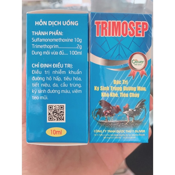 TRIMOSEP KÝ SINH TRÙNG MÁU ĐẦU ĐEN