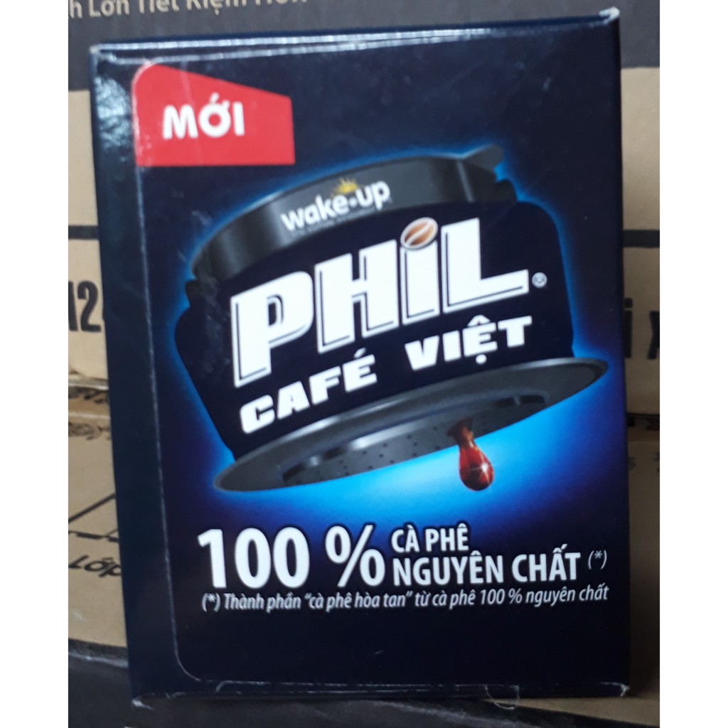 Cà phê hòa tan Phil Cafe Việt 2 in 1 240g ( 15 gói x 16g )