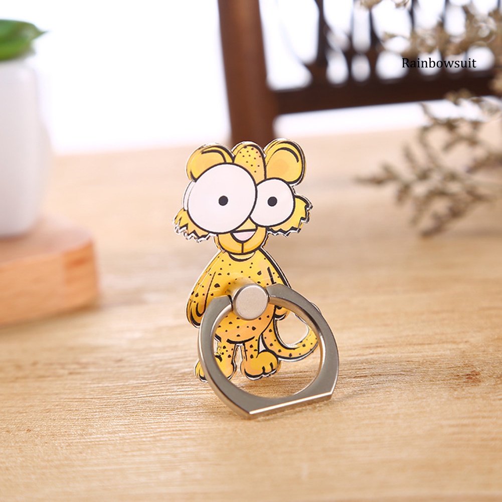 Nhẫn Móc Ngón Tay Giữ Điện Thoại Họa Tiết Hoạt Hình Đáng Yêu