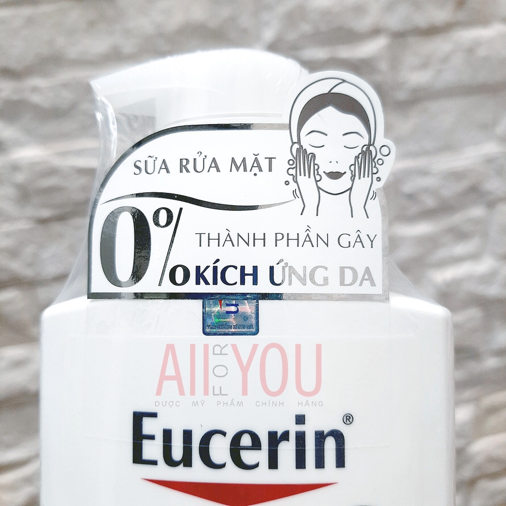 Eucerin pH5 Facial Cleanser Sensitive Skin 100mL & 400mL - Sữa Rửa Mặt Cho Da Nhạy Cảm.