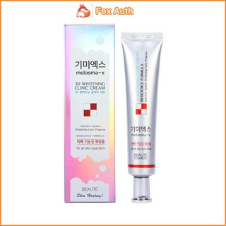 Kem nám, tàn nhang melasma-x 3d whitening clinic cream