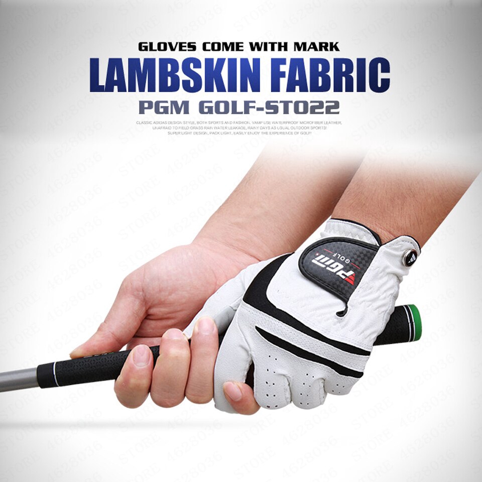 Găng Tay Da Thật Chơi Golf PGM ST022 Chống Trượt Cho Nam