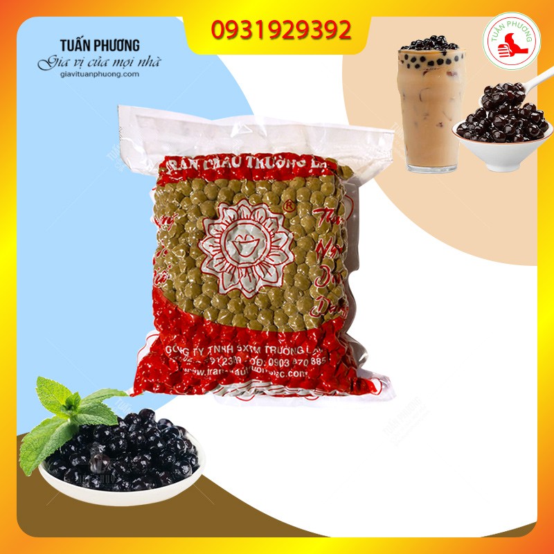 Trân Châu Trường Lạc Đen 1Kg ( Gói )