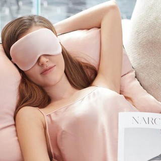 Bịt mắt ngủ làm từ lụa 100% vô cùng thoải mái