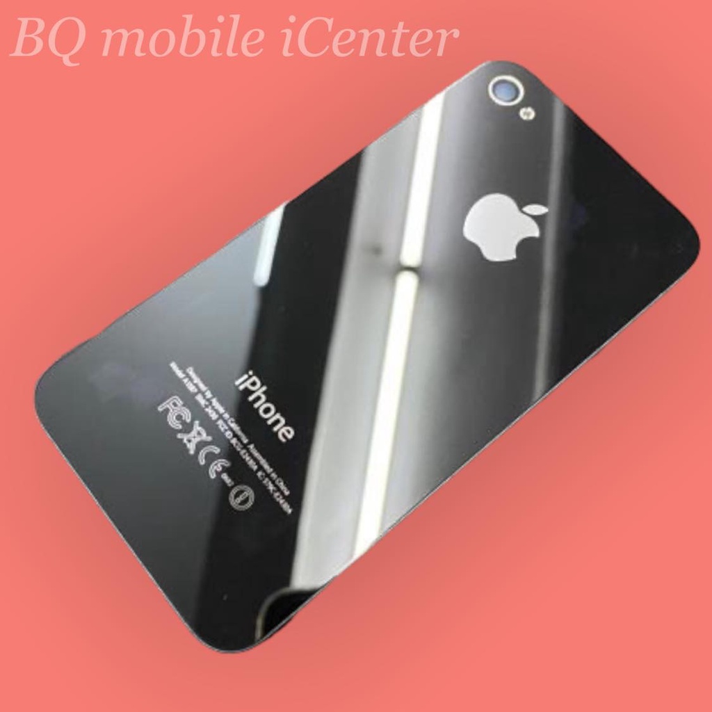 Nắp lưng điện thoại iphone 4/ 4S (Trắng/Đen) - Linh Kiện Thay Thế