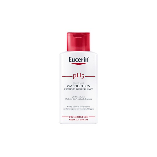 Sữa tắm dành cho da nhạy cảm Eucerin pH5 washlotion 200ml