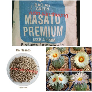 500gr Đá Masato 3-6mm Giữ Màu sen Đá, Sương rồng, Lọc Nước, Thoáng Đất, Nhiều Vi Lượng