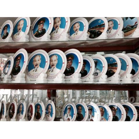 Ảnh ( tượng , dĩa đá ) Bác Hồ 20cm. | BigBuy360 - bigbuy360.vn