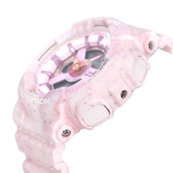 Đồng hồ nữ dây nhựa Casio Baby-G chính hãng Anh Khuê BA-110PI-4ADR