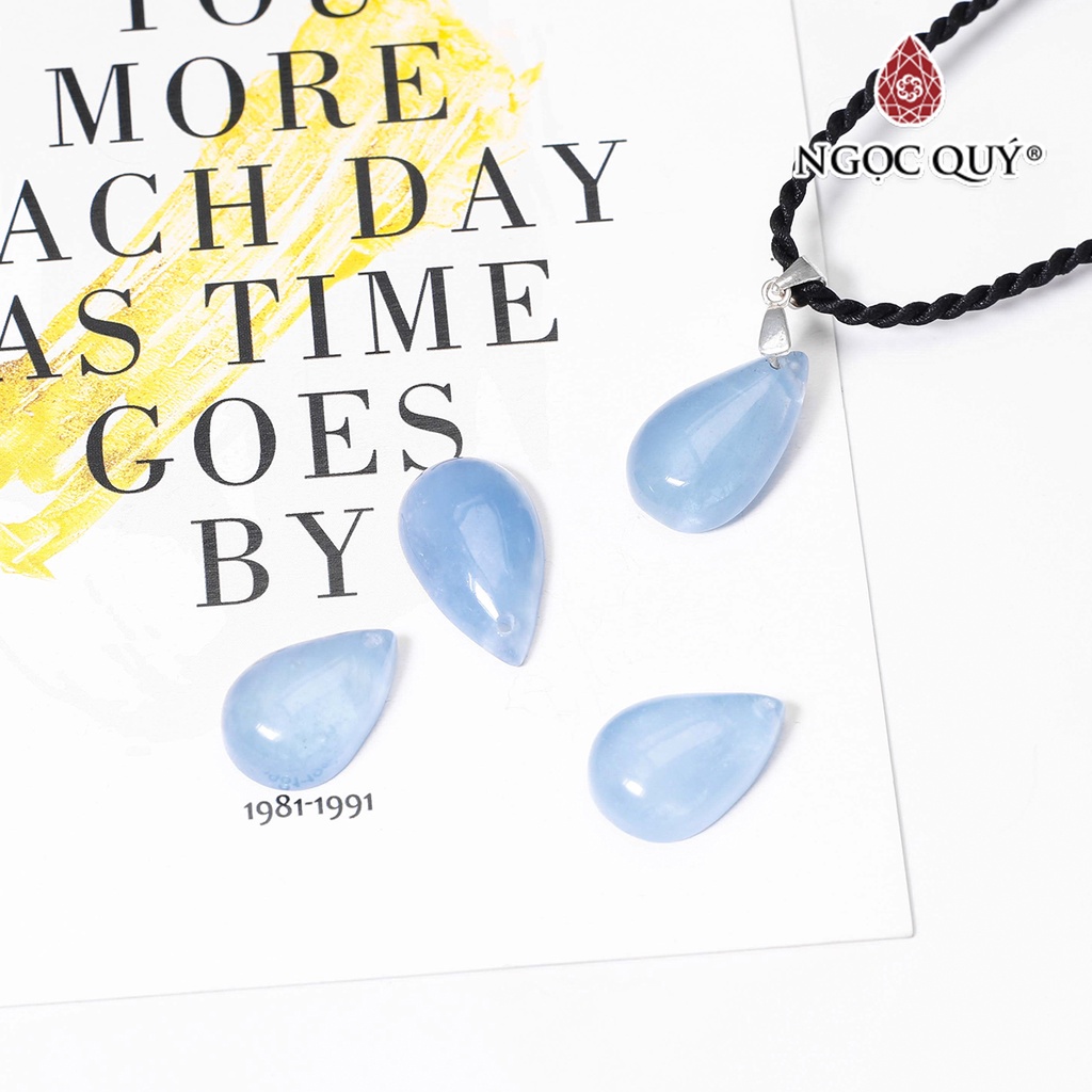 Mặt dây chuyền giọt nước AQM - Ngọc Quý