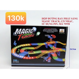 Bộ đồ chơi đường ray phát sáng Magic Track