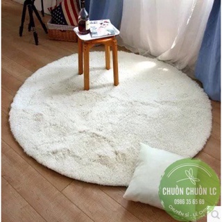 THẢM LÔNG TRÒN 80*80cm (SẴN SẴN)