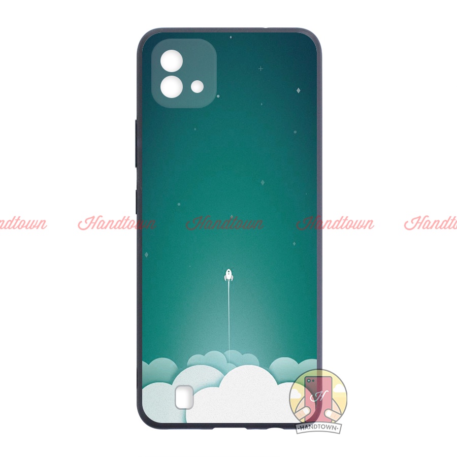 Ốp Lưng Realme C11 2021 TPU Silicon Ốp Dẻo Toàn Bộ Viền Đen In Hình Nhiều Mẫu Chống Sốc Cao Cấp Phần A Handtown