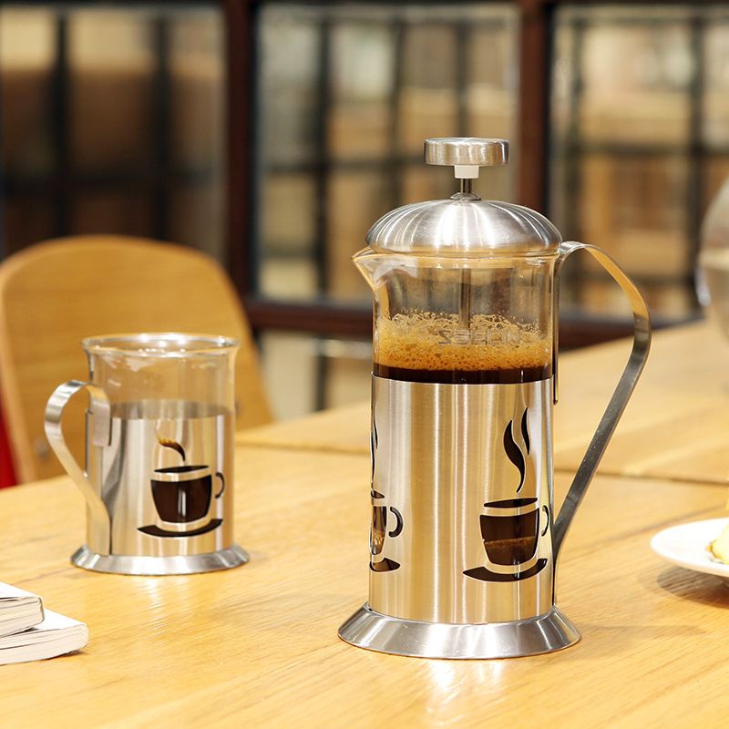 Bình French Press- Bình pha cà phê kiểu Pháp inox 304