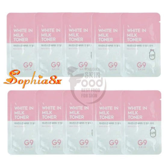 Gói nhỏ dùng thử Sample Hàn Quốc 2ml G9Skin White In CÁC LOẠI G9 Skin