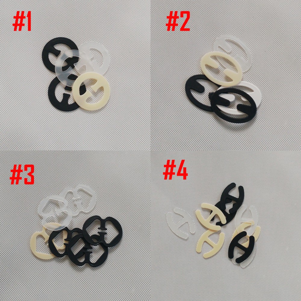 Set 3 Kẹp Dây Áo Ngực Vô Hình / Kẹp / Dây Áo Ngực / Dây Đai Áo Ngực Nâng Tăng Cường Điều Chỉnh Được