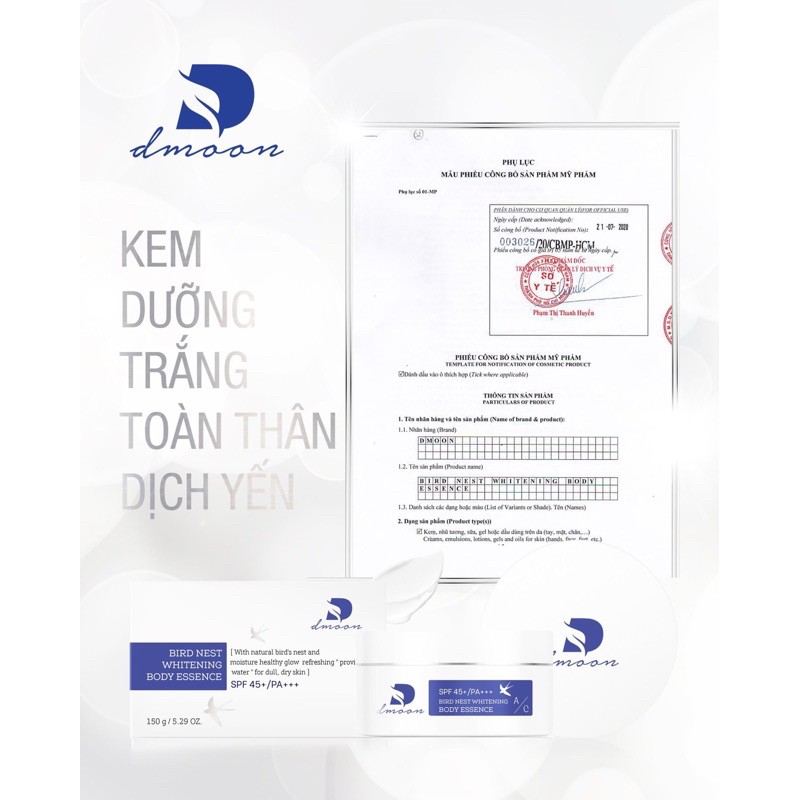 BODY DMOON DỊCH YẾN