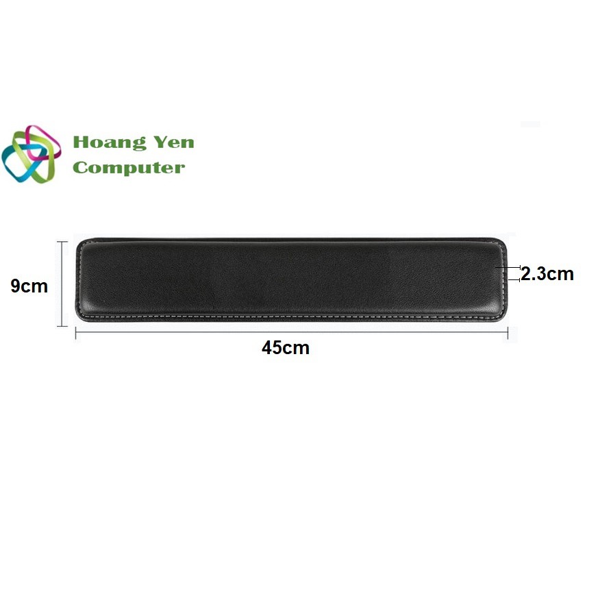 Kê Tay Bàn Phím Da Cao Cấp, Chống Trượt Cho Bàn Layout 104 Phím - Hoàng Yến Computer