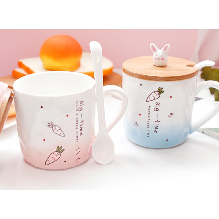 Cốc Gốm Sứ, Cốc Pha Cà Phê Hình Thỏ Big Time 400ml | BigBuy360 - bigbuy360.vn