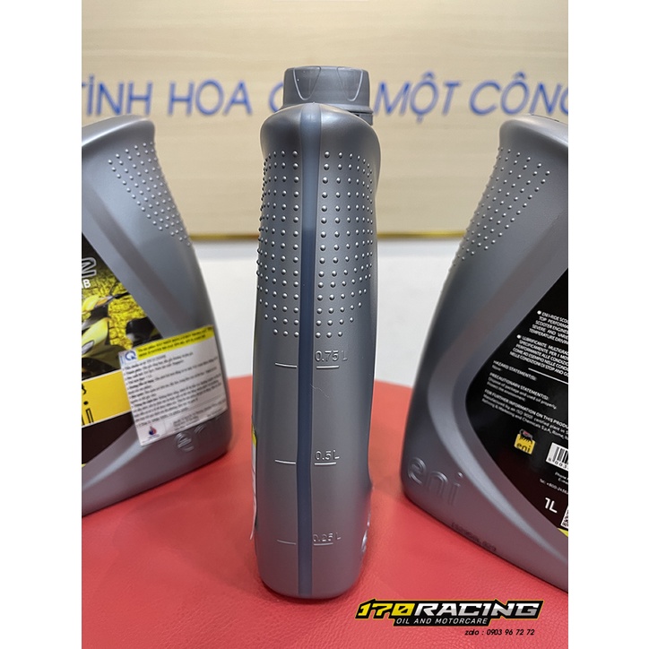 (HCM) Combo - mua 1 nhớt  tặng 1 tuýp nhớt láp Caltex Nhớt Xe Tay Ga ENI I-RIDE SCOOTER MB - SAE 10W40 -  Dung Tích 1