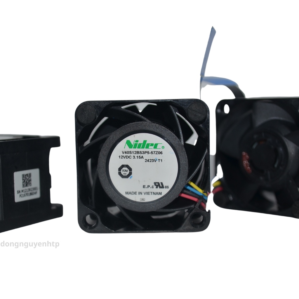 Quạt Tản Nhiệt Phản Lực 12v 3,15a Nidec Chính Hãng