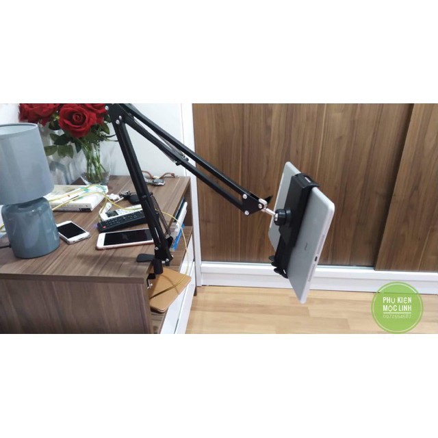 Kẹp Điện Thoại IPad Đầu Giường, Bàn Làm Việc Tiện Lợi - Kim Loại Chắc Chắn-16TH | BigBuy360 - bigbuy360.vn