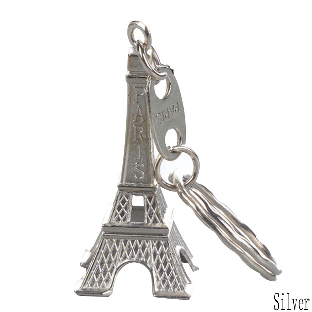 Tmdbyx favouriteme Móc khóa hình tháp Eiffel xinh xắn