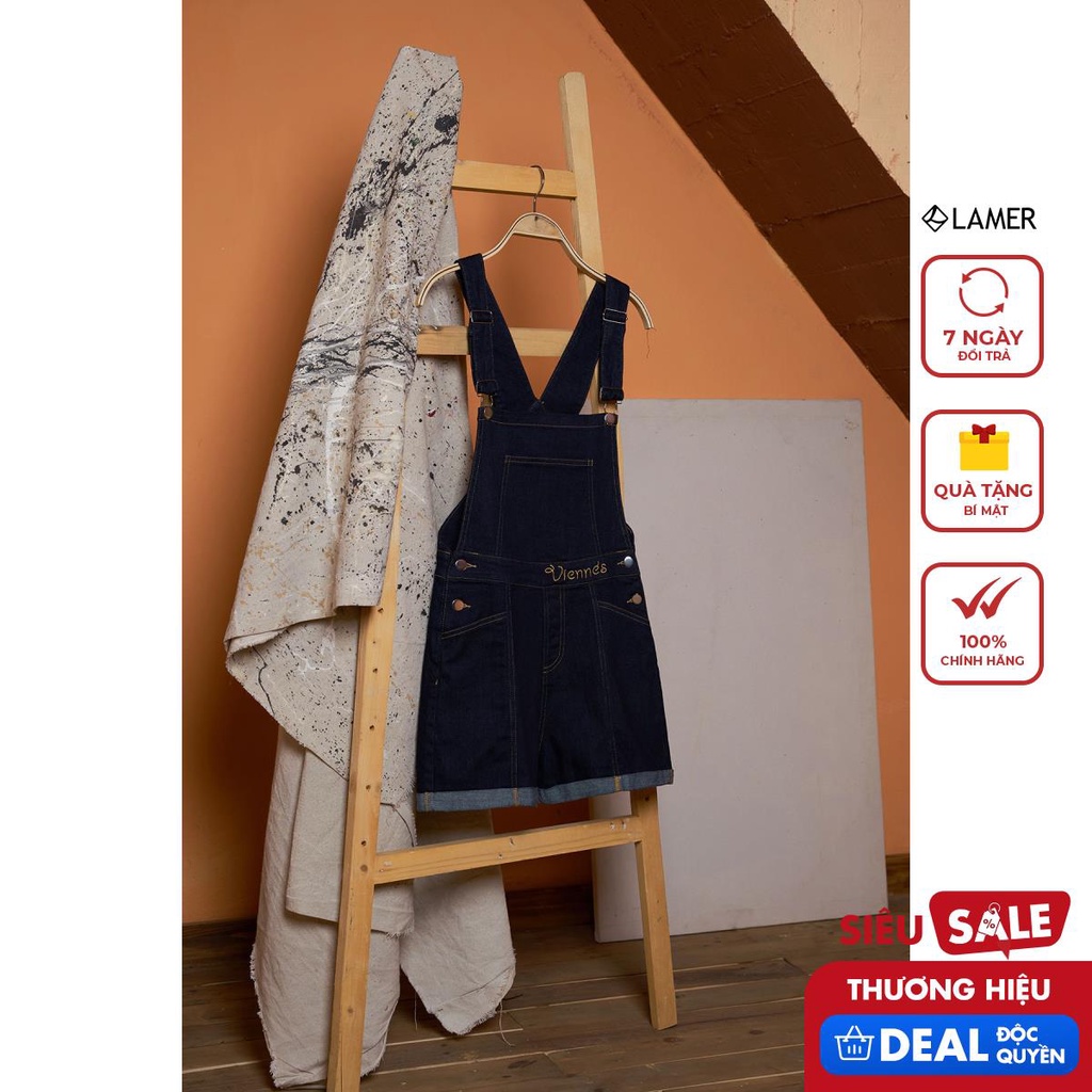 Đầm yếm túi ốp by Lamer H63O21Q001