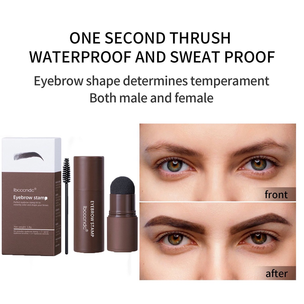 [Hàng mới về] Set dụng cụ định hình lông mày lâu trôi không thấm nước 10 kiểu khác nhau