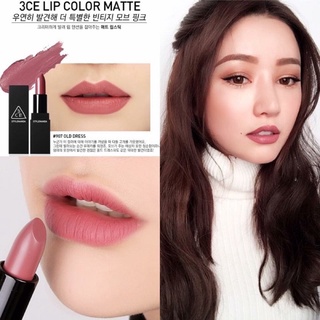 (Cận Date) Son Thỏi 3ce Matte Lip Color