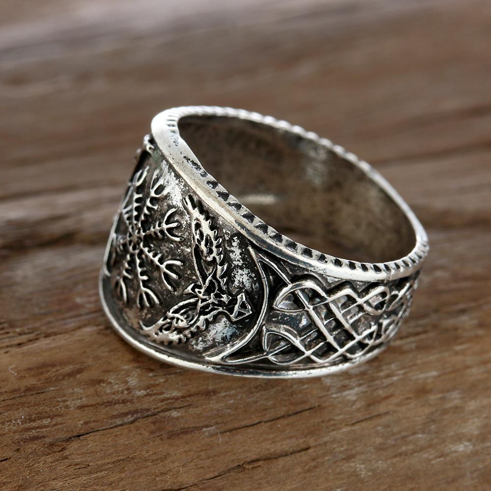 Nhẫn Thiết Kế Theo Phong Cách Gothic Vintage Cho Nam
