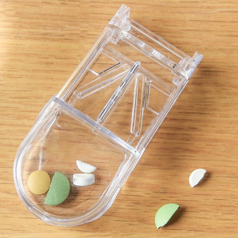 Dụng Cụ Cắt Thuốc Viên Nén Chính Xác Kiêm Hộp Đựng Thuốc Tiện Dụng  Kho Sỉ Gia Dụng 0806