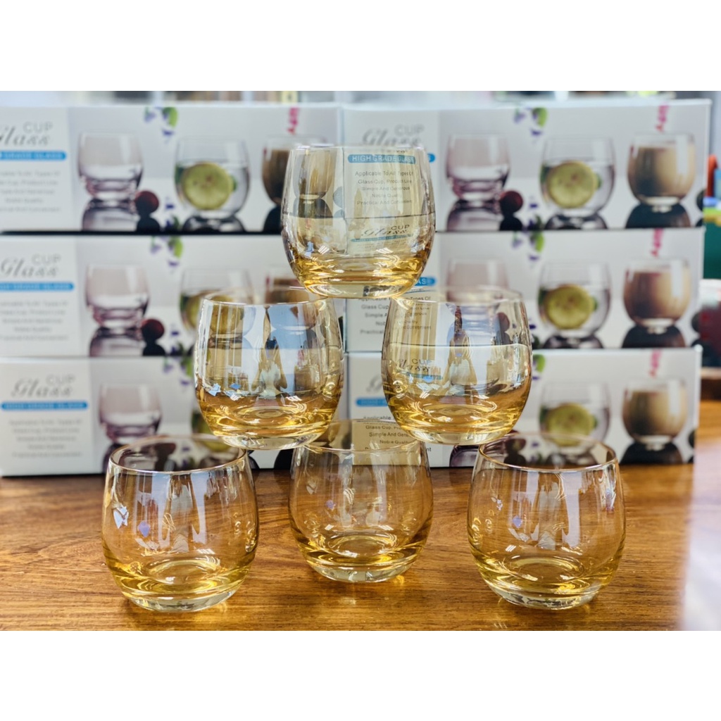 ly thủy tinh , bộ cốc thủy tinh uống nước sang trọng cho mọi nhà, cốc thủy tinh uống nước pha lê.