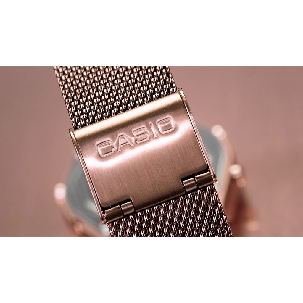 Đồng Hồ Casio Nữ Dây Kim Loại B640WMR-5ADF Chính Hãng