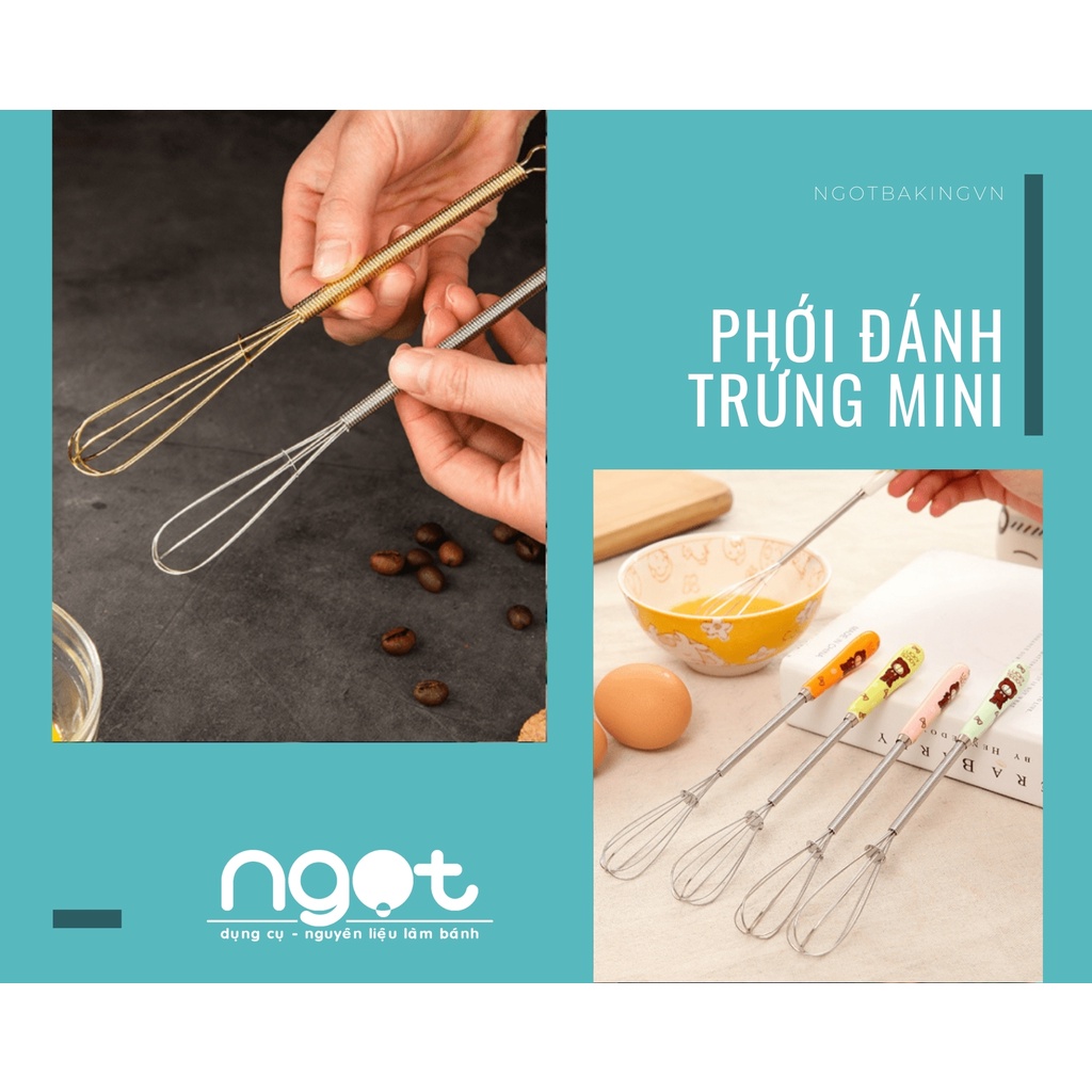 Phới đánh trứng mini