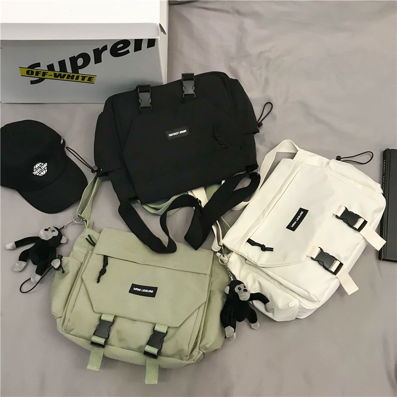 Túi đeo chéo unisex vừa khổ a4 sách vở đi học đi làmđẹp giá rẻ hàng chất lượng