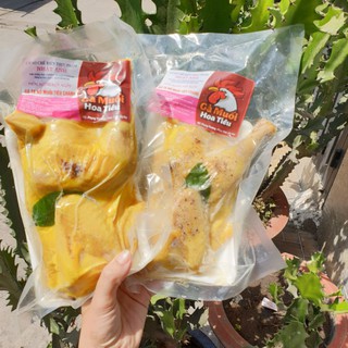 🌿 [ NowShip ] Gà ủ muối hoa tiêu / gà ta ( khay nữa con )