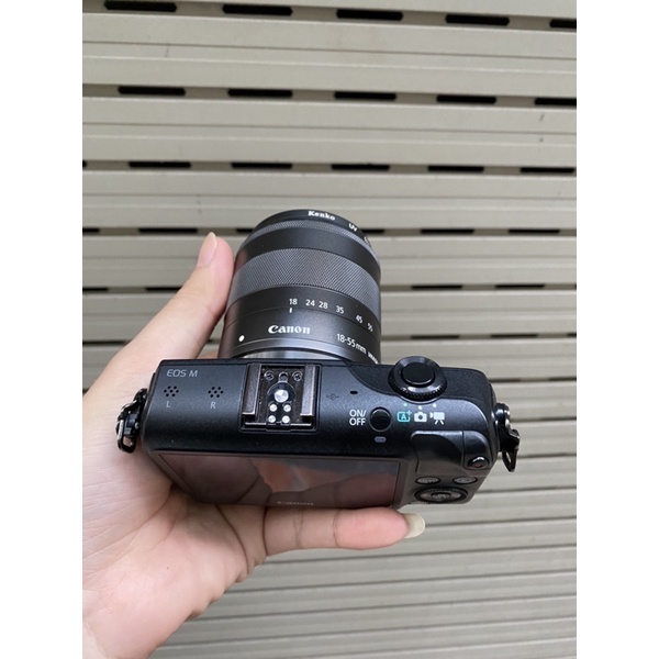Máy ảnh canon M kèm kit 18-55 STM