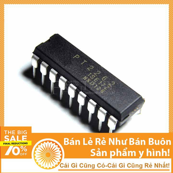 IC tín hiệu PT2262 DIp